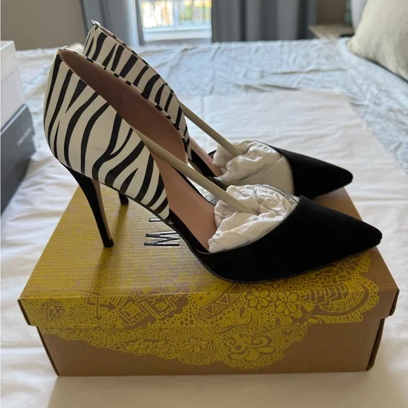 NIB Mix No. 6 Elegant Zebra Women's Heels sz 8.5 - Picture 8 of 10